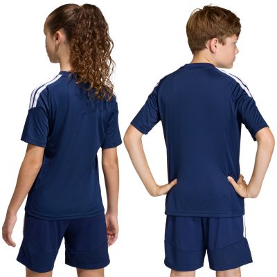13. adidas Tiro 26 League Jersey Navy Blue and White KB1323