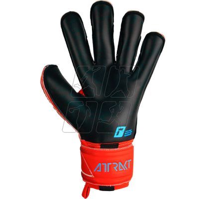 3. Reusch Attrakt Gold X Evolution Cut Finger Support M 53 70 950 3333 goalkeeper gloves