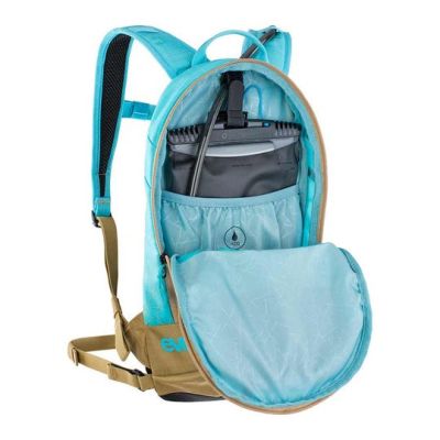 3. Evoc Joyride 4 Kids' Cycling Backpack - Neon Blue/Gold