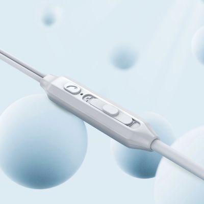 11. Joyroom JR-EC06 USB-C in-ear headphones - silver