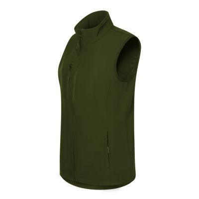 Women's Trail Softshell Vest (military)