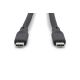 5. Digitus Silicone USB Cable, USB4 Version 2.0, USB 80 Gb/s, 0.5 m, Black