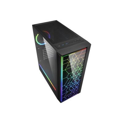 9. Sharkoon RGB LIT 100 Midi Case