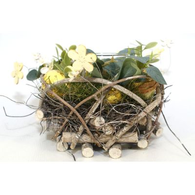 9. DECORATIVE YELLOW CANDLE HOLDER 16CM FOR TEA LIGHT