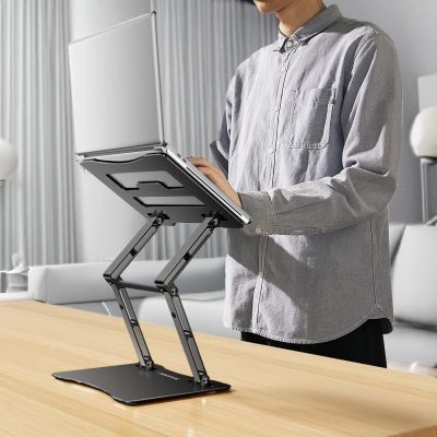 13. Wozinsky WRS-CPY75DSB Aluminum Laptop and Tablet Stand + Free Smartphone Stand - Black