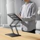 13. Wozinsky WRS-CPY75DSB Aluminum Laptop and Tablet Stand + Free Smartphone Stand - Black