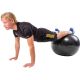 20. FITNESS BALL 75CM BLACK PURE 2 IMPROVE