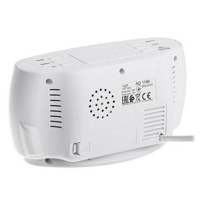 12. Alarm clock ADLER AD 1186 white