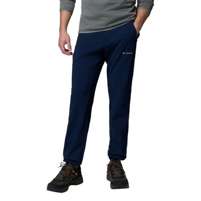 Columbia Essential Hike Brushed Back Pant 2172961464 Navy Blue 30-32