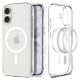 Spigen Ultra Hybrid MagSafe Case for iPhone 17 - Clear and White