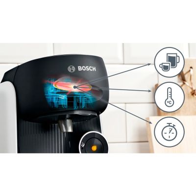 4. BOSCH TAS164E capsule coffee machine black