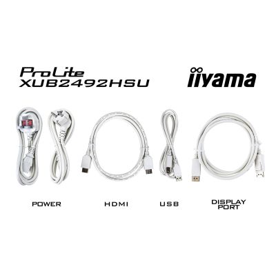 12. IIYAMA LED MONITOR 23.8" XUB2492HSU-W6