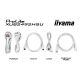 12. IIYAMA LED MONITOR 23.8" XUB2492HSU-W6