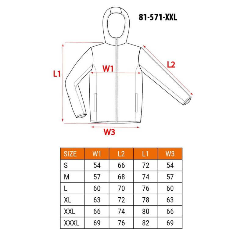 3. NEO tools 81-571-XXL workwear jacket
