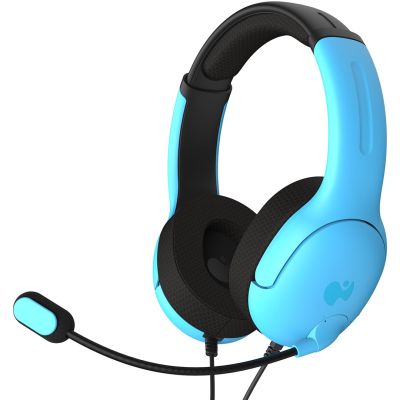 4. PDP AIRLITE Wired Headband Gaming Headset Blue