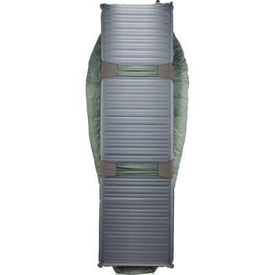 5. Therm-a-Rest Questar Adult Mummy Sleeping Bag Polyester Green, Yellow
