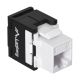 3. LANBERG tool-free Keystone jack CAT.6 UTP 180°