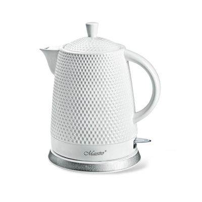 Ceramic electric kettle 1.5L 1500WMR-069-WHITE MAESTRO