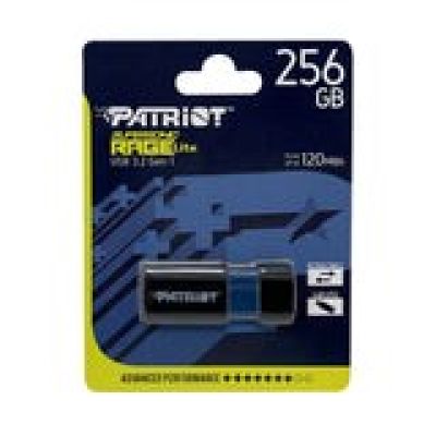 PATRIOT RAGE LITE 120MB/s 256GB USB 3.2 Black