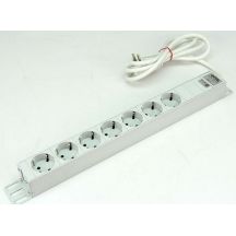 Rittal DK7240.210 White 7 x power socket 250 V 2 m