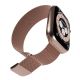 4. Puro Milanese Stainless Steel Apple Watch Band 38/40/41mm - Pink