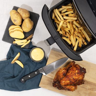 18. Princess 182080 Single 6.5L Standalone 1700W Hot Air Fryer Black