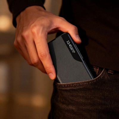 4. Tech-Protect Smart View Case for Samsung Galaxy A37 5G - Black