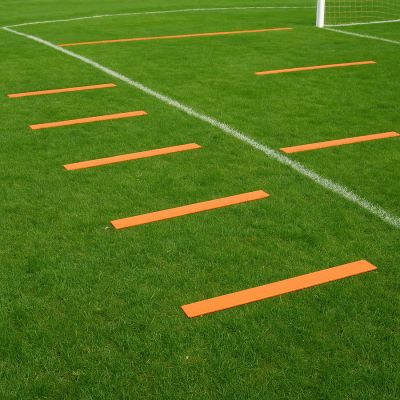 7. Flat field markers - stripes 51x6cm 10 pcs bright orange SMJ sport ZPP-O