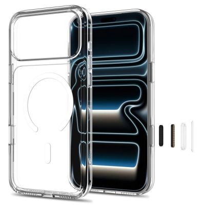 15. Tech-Protect Flexair Hybrid CC MagSafe Case for iPhone 17 Pro Max / 18 Pro Max - Clear