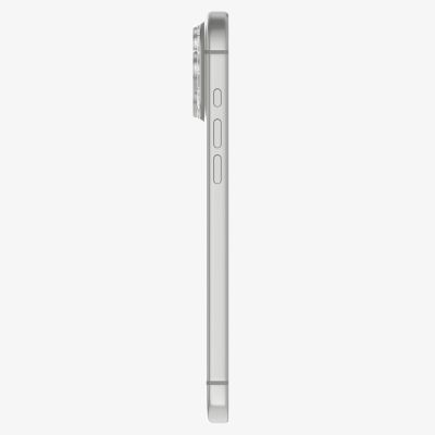 9. Spigen Optik Pro XL GLAS.TR EZ FIT Tempered Glass for iPhone 18 Pro - Silver