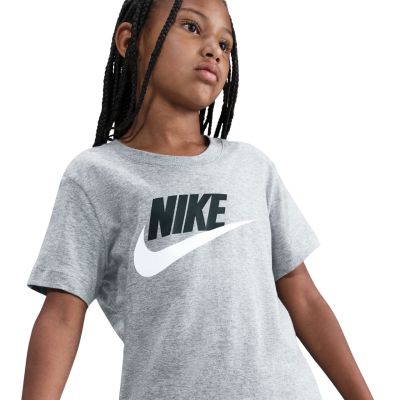 3. Nike Sportswear Kids' T-Shirt, Grey, FZ5178 064