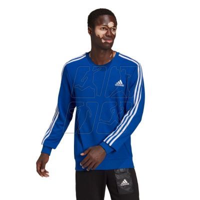 3. adidas Essentials French Terry 3-Stripes M HE1832 sweatshirt