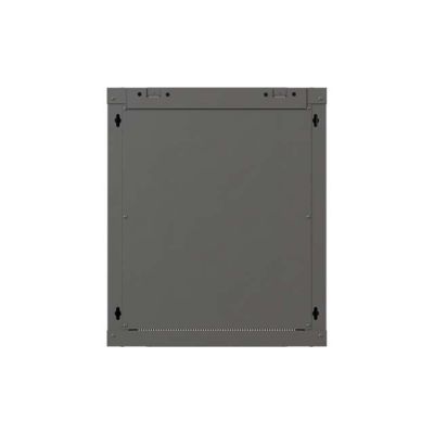 26. LANBERG WALL-MOUNTED RACK CABINET 19" 12U 540X350 BLACK GLASS DOOR (FLAT PACK)