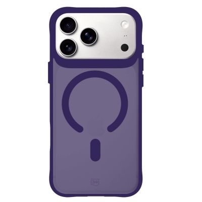21. 3mk Smoke MagCase for iPhone 17 Pro - Purple-Translucent