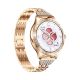 5. VELTORI VT350-1 Women's Smartwatch Rose Gold Bracelet