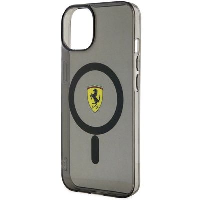 6. Ferrari FEHMP14MURKK iPhone 14 Plus 6.7" black/black hardcase Translucent Magsafe
