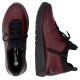 10. Women's leather insulated ankle boots, burgundy Remonte Rieker D2V06-35
