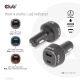 6. CLUB3D CAC-1922 Black Automatic Lighter Charger for Mobile Devices Laptop