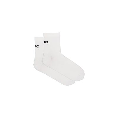 POC Cadence Road Short Cycling Socks White