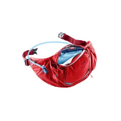 3. DEUTER Pulse 5 cherry-masala Waist Bag
