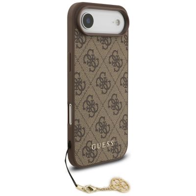 3. Guess 4G Charms Collection MagSafe case for iPhone Air - brown