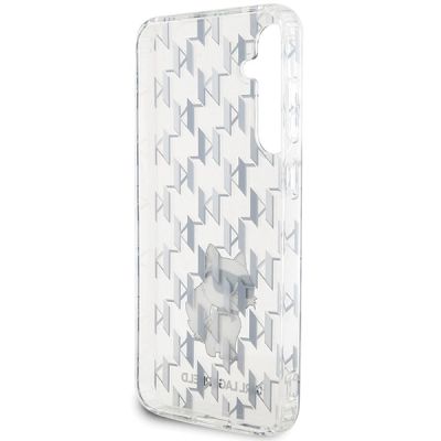 6. Karl Lagerfeld KLHCS23FEHNCMKLT S23 FE S711 transparent hardcase Monogram Choupette