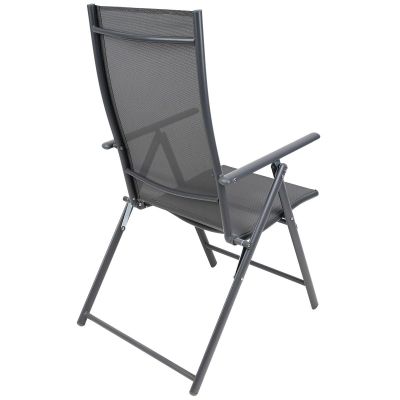 7. GARDEN CHAIR 57x68x106CM 2xTEXTLINE 7-POSITION SET 2 PCS
