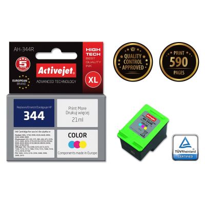2. Activejet AH-344R Ink (replaces HP 344 C9363EE; Premium; 21 ml; color)