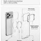 8. Spigen Ultra Hybrid Optik S MagSafe Case for iPhone 18 Pro / 17 Pro - Transparent Silver