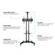 7. Multibrackets 2319 TV mount 152.4 cm (60") Black