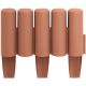 21. GARDEN PALISADE LAWN EDGE 270CM IPAL 5 TERRACOTTA