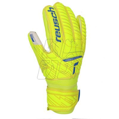 2. Goalkeeper gloves Reusch Attrakt Grip Evolution Finger Support M 52 70 810 2001