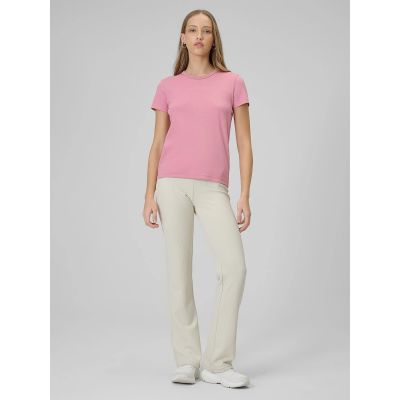 6. Women's slim plain T-shirt 4F 4FRAW25TTSHF3623-56S
