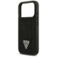 6. Guess Rhinestone Triangle Logo Case for iPhone 17 Pro - Black